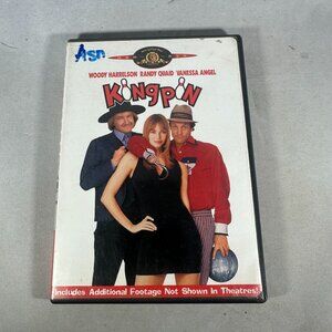 Kingpin DVD Woody Harrelson Randy Quaid MGM Comedy Rated R 1996 Widescreen